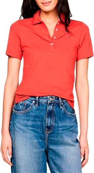 Camiseta Polo Tommy Hilfiger WW0WW43225 XM0 - Femenina