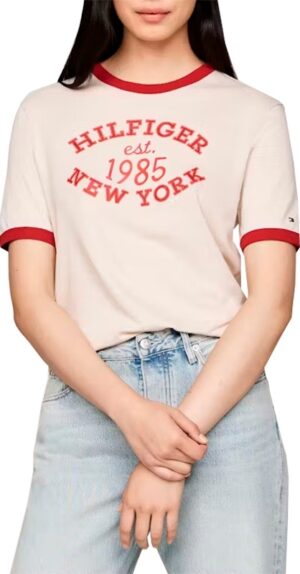 Camiseta Tommy Hilfiger WW0WW42585 ACI - Femenina