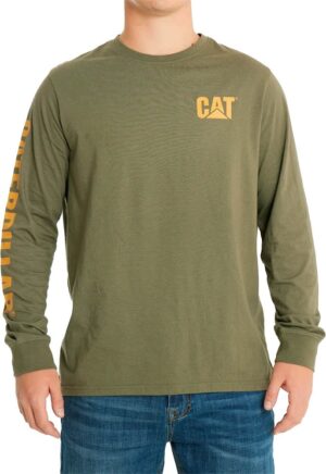 Camiseta manga larga Caterpillar 4010487 13969 - Masculina