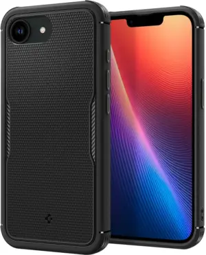 Funda Spigen para iPhone 16e Core Armor ACS09126 Matte Black (MagFit)