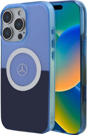 Funda Mercedes-Benz para iPhone 16 Pro Max MEHMP16X23HBIKB - Blue