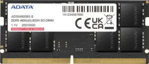 Memória para Notebook Adata 8GB 4800MHz DDR5 AD5S48008G-S