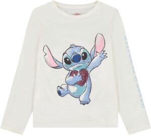 Camiseta manga larga Infantil Orchestra HFIRJ6-ECR Stitch - Femenina