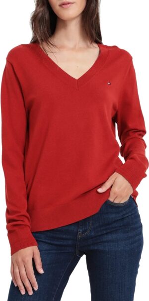 Suéter Tommy Hilfiger WW0WW40098 0BE - Femenino