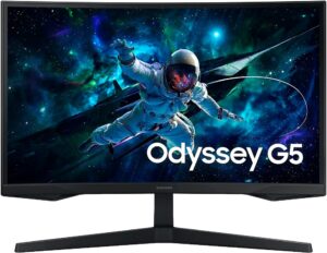 Monitor Samsung Gaming Curve 27" Odyssey G5 LS27CG552ENXZA 1ms/165Hz/QHD/HDMI/DP