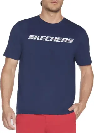 Camiseta Skechers TS72NVY - Masculina