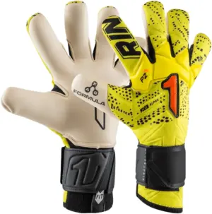 Guante para Arquero Rinat Xtreme Guard Dominius Alpha Premium AD - Amarillo/Blanco