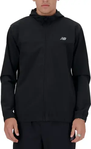 Chaqueta con Capucha New Balance MJ41018 BK - Masculina