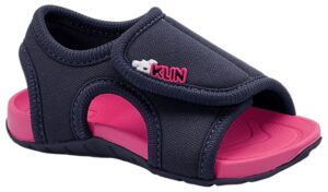 Sandalia Infantil Klin Like 224 - Azul Marino/Rosado