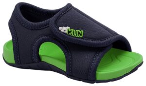 Sandalia Infantil Klin Like 224 - Azul Marino/Verde