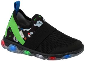 Calzado Infantil KLIN Color Light 353 - Negro/Verde Citrico