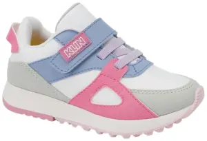 Calzado Infantil KLIN Walk Mini 216 - Blanco/Rosado/Azul