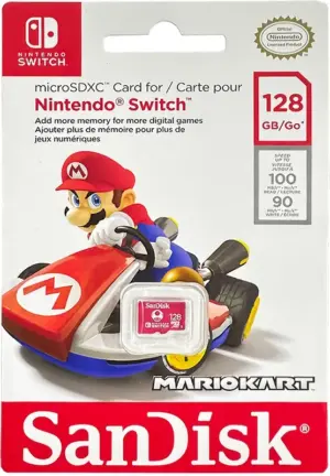 Memoria Sandisk MicroSDXC Nintendo Switch 128GB 100MB/s