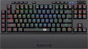 Teclado Alámbrico Gaming Redragon Broadsword K588RGB (Inglés)