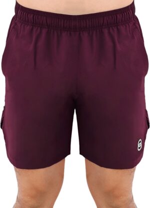 Short Joog Poliéster 2025 Bordó - Masculino