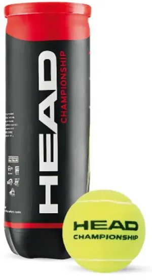 Pelota de Tênis Head Championship (3 Unidades)