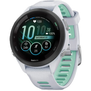 Reloj Smartwatch Garmin Forerunner 265S - Whitestone/Neo Tropic (010-02810-04)