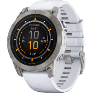 Reloj Smartwatch Garmin Epix Pro (Gen 2) Sapphire 51 mm - Titanium/Whitestone (010-02804-10)