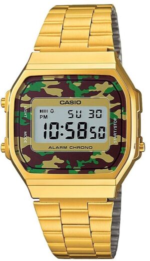 Reloj Unisex Casio Digital A168WEGC-3DF