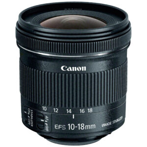 Lente Canon EF-S 10-18mm f/4.5-5.6 IS STM