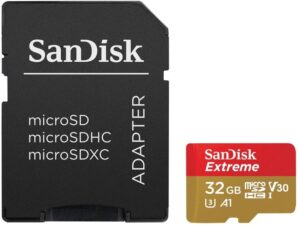 Memoria Micro SD-HC Extreme Sandisk 32GB 100Mbps 2x1 U3