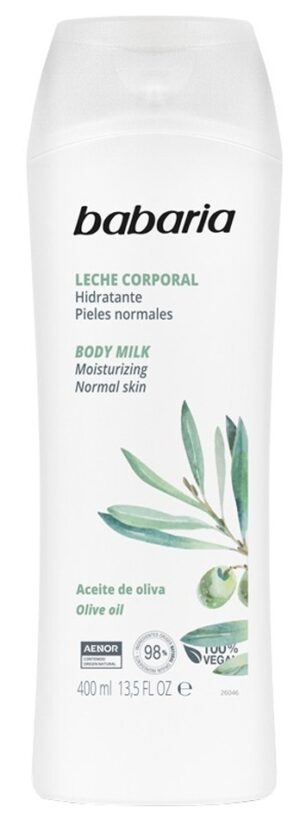 Crema Hidratante Babaria Aceite de Oliva - 400mL