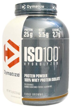 Dymatize ISO100 Hydrolyzed Fudge Brownie 2.3kg