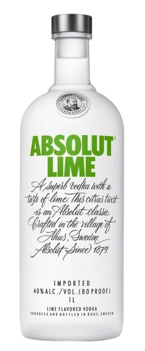 Vodka Absolut Lime 1000mL