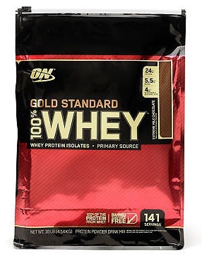 Optimum Nutrition Gold Strandard Whey 100% Free 4,54kg