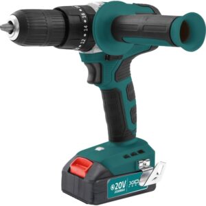 Taladro Percutor Xion XI-TOOL28B Inalámbrico 13 mm 650 W 220v - Verde/Negro