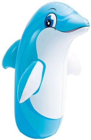 Muñeco Tentetieso 3-D Intex Delfín Azul 44669