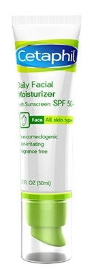 Protetor Solar Cetaphil Daily Facial SPF50+ 50mL