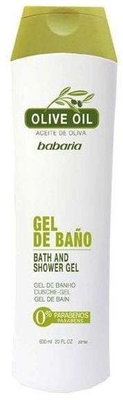 Gel para Baño Babaria Olive Oil - 600mL