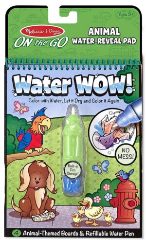 Libro Melissa & Doug  para colorear y pintar con agua 15376