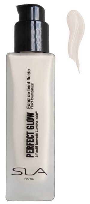 Base SLA Paris Perfect Glow Fond de Teint Fluide 01 Porcelaine Naturel - 30mL