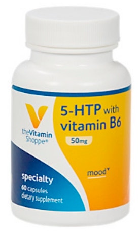 5-HTP With Vitamin B6 The Vitamin Shoppe Specialty  (60 Cápsulas)