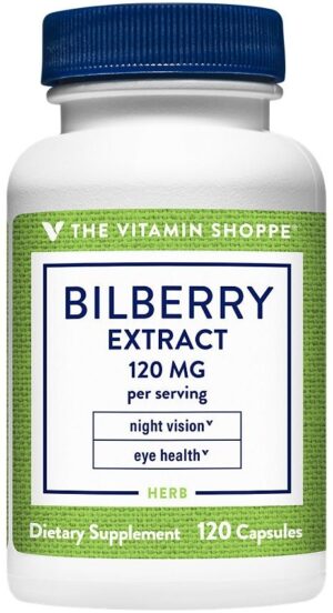 The Vitamin Shoppe Ginkgo Biloba 120MG (60 Vegetable Capsules)