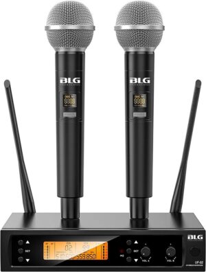 Micrófono Inalámbrico Dual UHF BLG UF-02