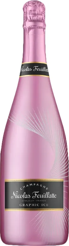 Champagne Nicolas Feuillatte Graphic Ice Rose 750mL