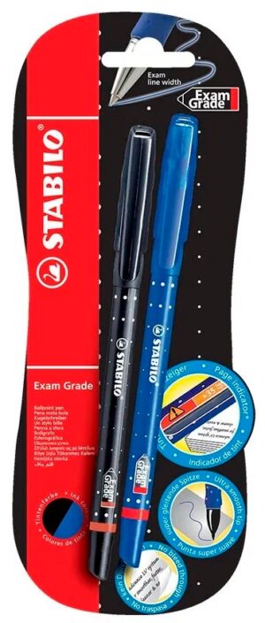 Bolígrafo Stabilo Exam Grade 588LBL (2 Colores)