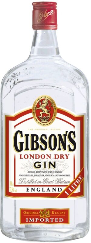 Gin Gibson`s London Dry 1 Litro