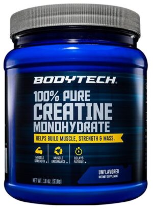 The Vitamin Shoppe Bodytech 100% Pure Creatine Monohydrate Unflavored - 510g