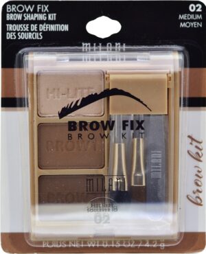 Sombra para Ceja Milani Brow Fix 02 Medium - 4.2g