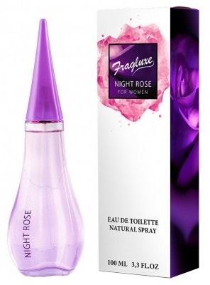 Perfume Fragluxe Night Rose EDT 100mL - Femenino