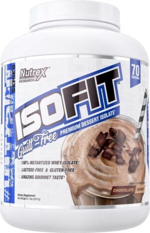 Nutrex Research ISOFIT Guilt-Free - Chocolate Shake (2.317g/ 5.1lbs)