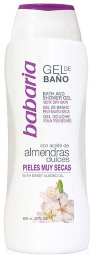 Champú Babaria Aceite de Almendras Dulces - 600mL