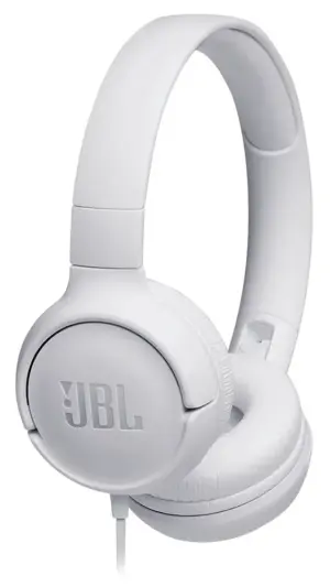 Auricular JBL Pure Bass Tune 500 Blanco
