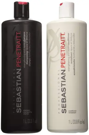 Kit Champú + Acondicionador Sebastian Penetraitt  (2 x 1L)