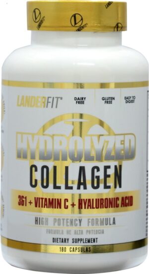 Colágeno Landerfit Hydrolyzed Collagen (180 Capsulas)