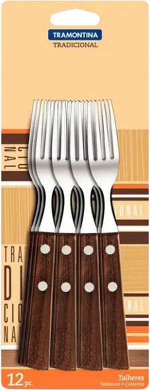 Juego de Tenedores Tramontina Tradicional 22202/900 (12 Piezas)